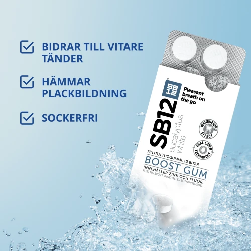 Boost Gum Eucalyptus White