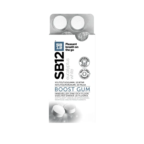 Boost Gum Eucalyptus White