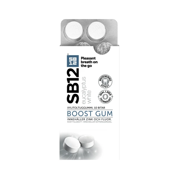 Boost Gum Eucalyptus White